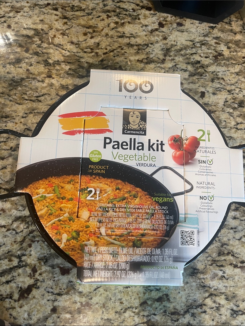 Vegetable Paella Kit -